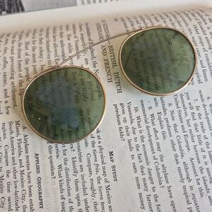 Green 1940's Sunglasses